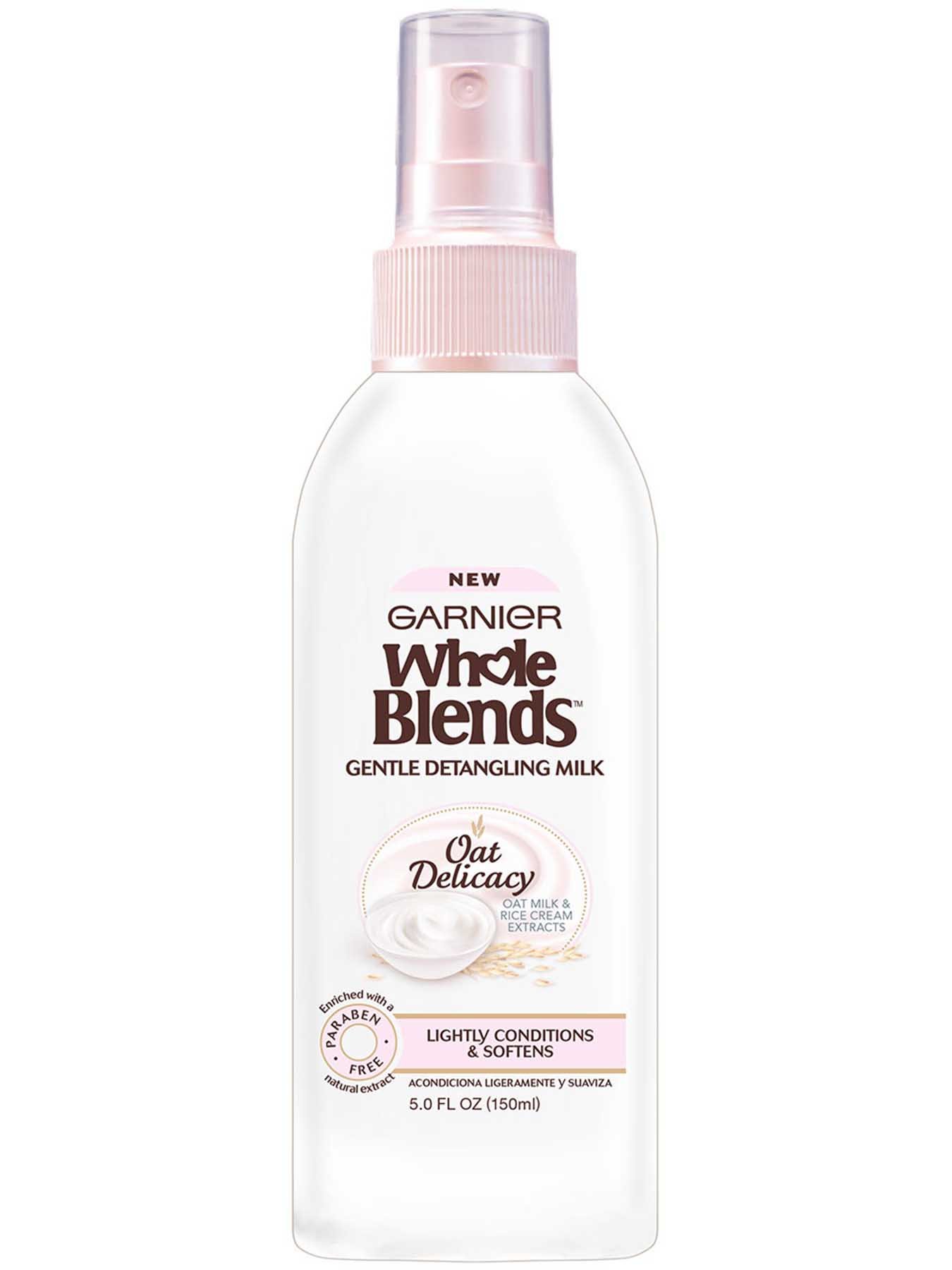 front of detangling milk